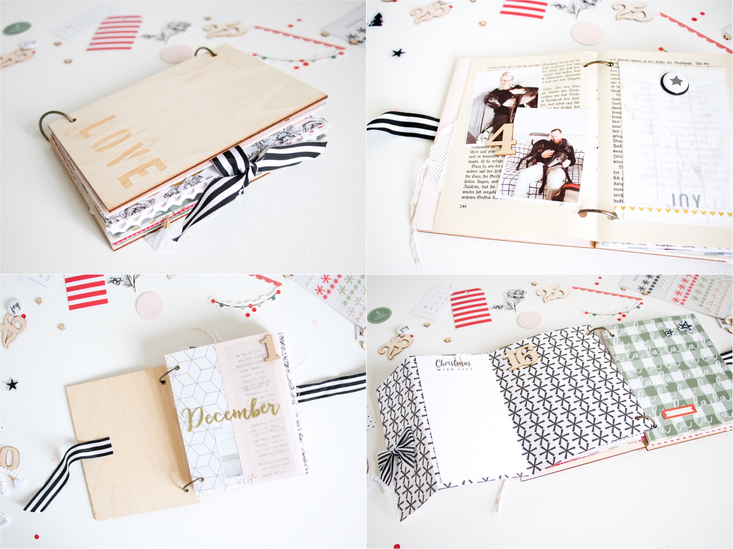 December Daily by ScatteredConfetti. // #scrapbooking #minialbum #felicityjane