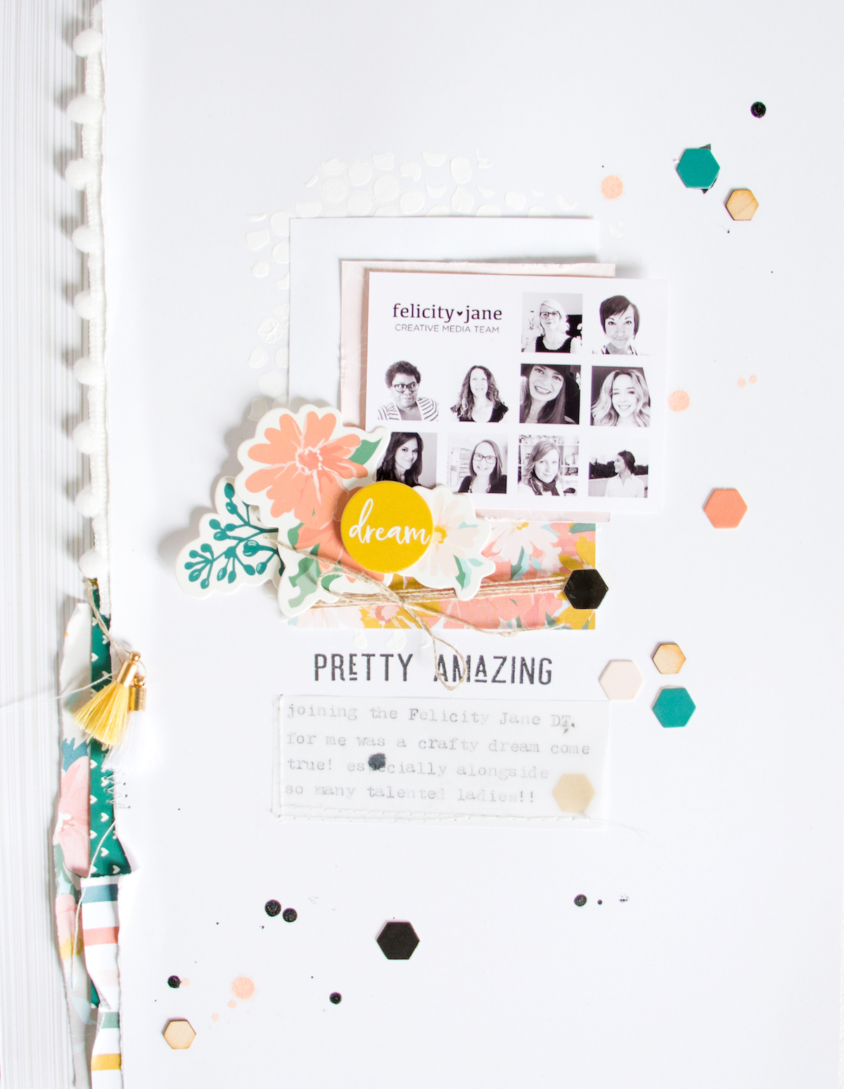 Pretty Amazing by ScatteredConfetti. // #scrapbooking #layout #felicityjane