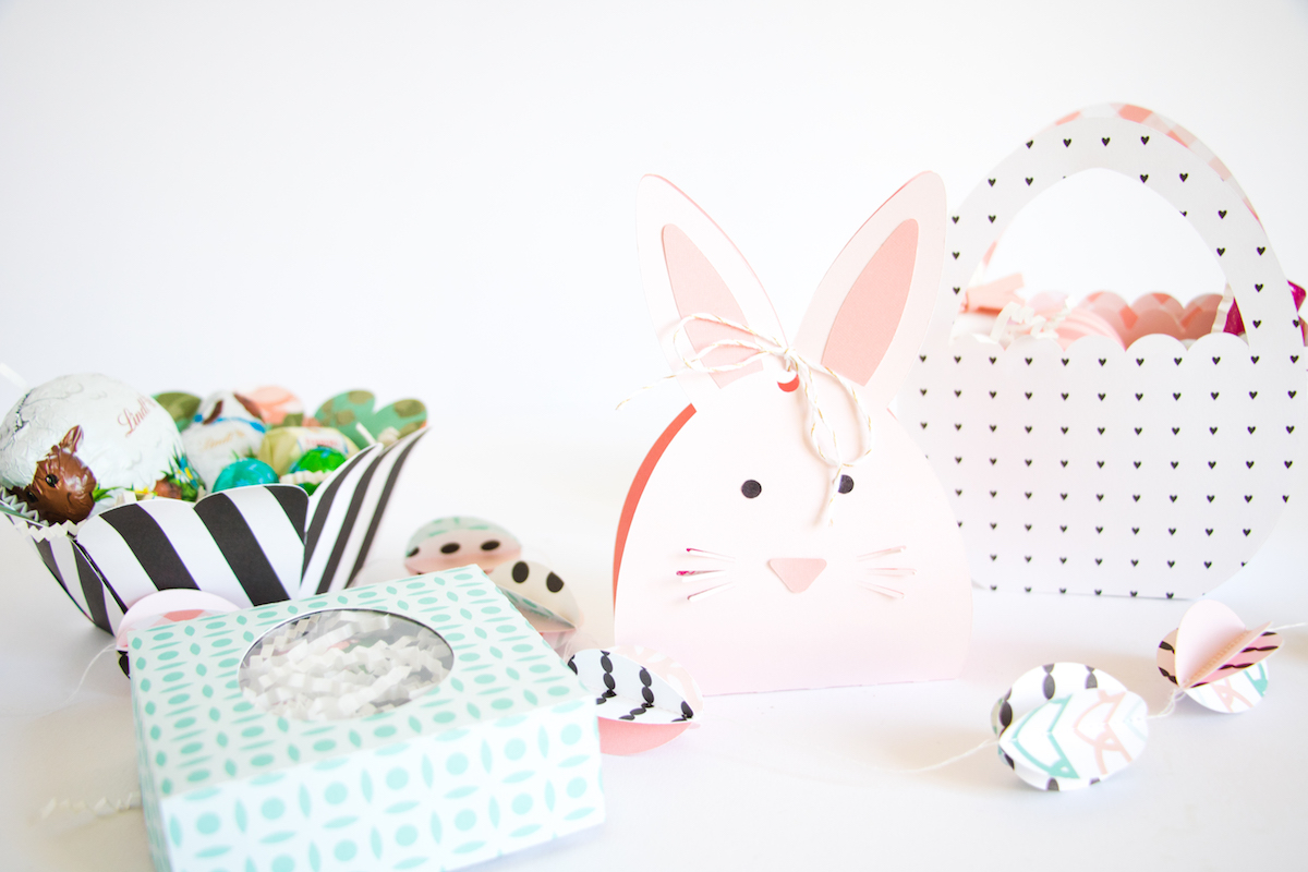 Easter Decorations & Gifts by ScatteredConfetti. // #scrapbooking #felicityjane #silhouetteportrait