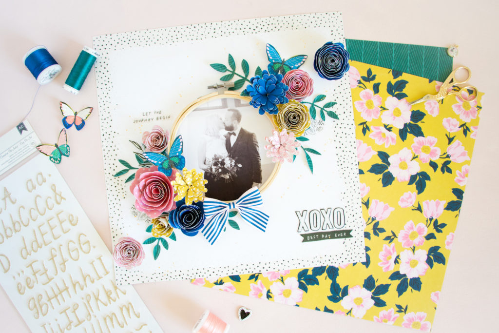 Best Day by ScatteredConfetti. // #scrapbooking #cratepaper #maggieholmes