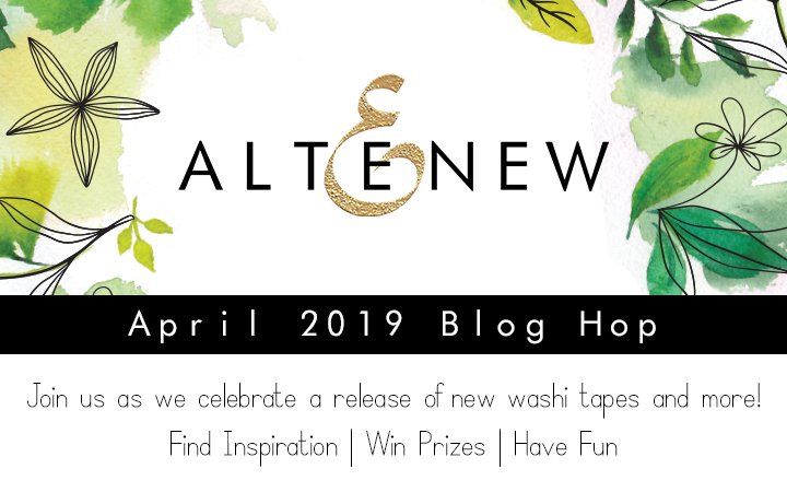 Altenew April 2019 Blog Hop.