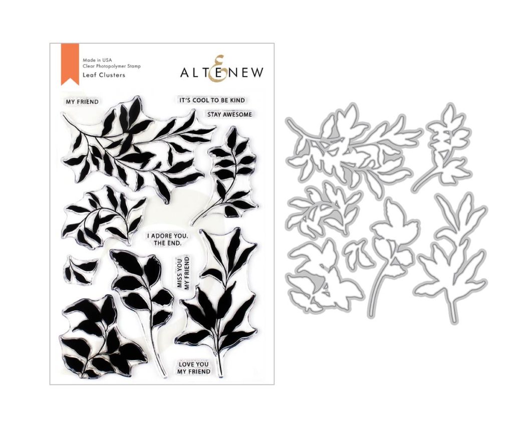 Altenew Leaf Clusters Stamp and Die Set