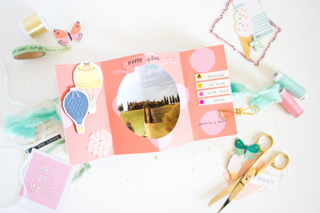 Star Pop-up Mini Album by ScatteredConfetti. // #scrapbooking #cratepaper #maggieholmes