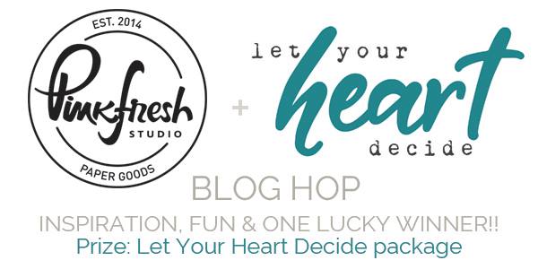 Pinkfresh Studio "Let Your Heart Decide" BlogHop // #scrapbooking #layout