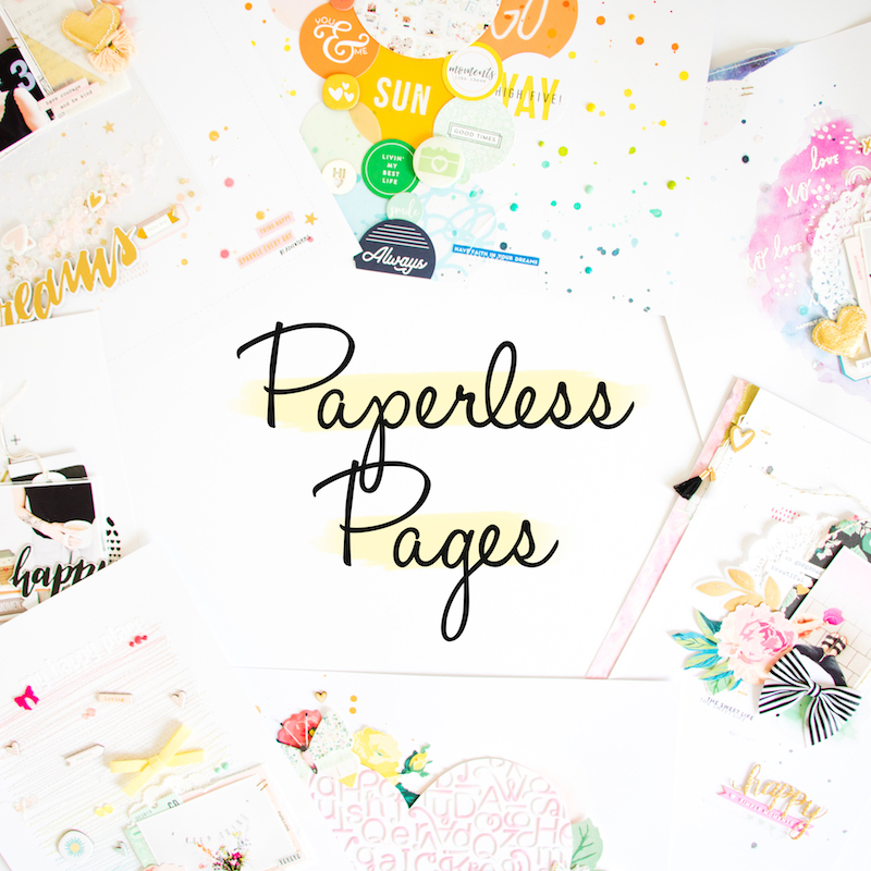 Paperless Pages class by ScatteredConfetti at Big Picture Classes. // #scrapbooking