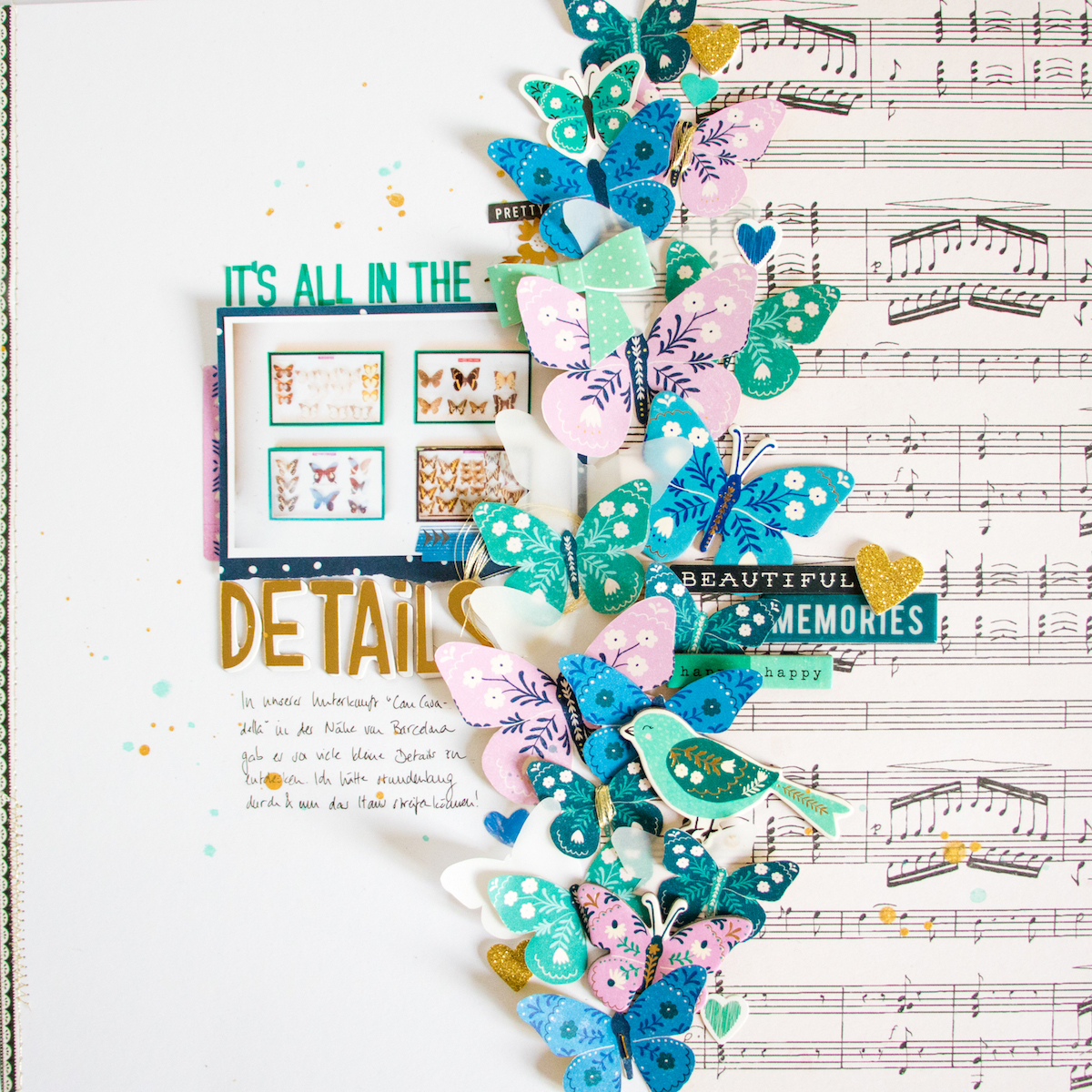 Details by ScatteredConfetti. // #scrapbooking #cratepaper #maggieholmes