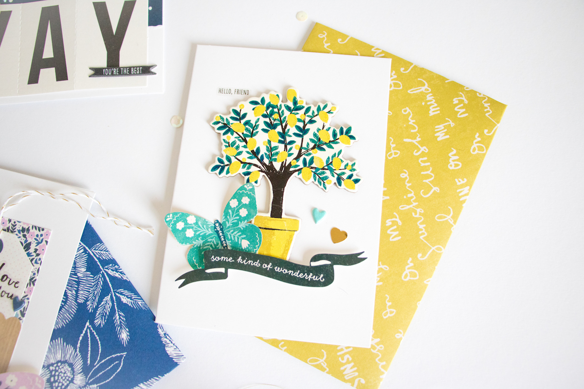 Willow Lane Cards by ScatteredConfetti. // #scrapbooking #cratepaper #maggieholmes
