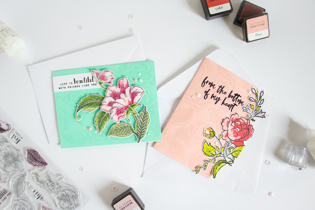 Cards by ScatteredConfetti. // #scrapbooking #cardmaking #altenew