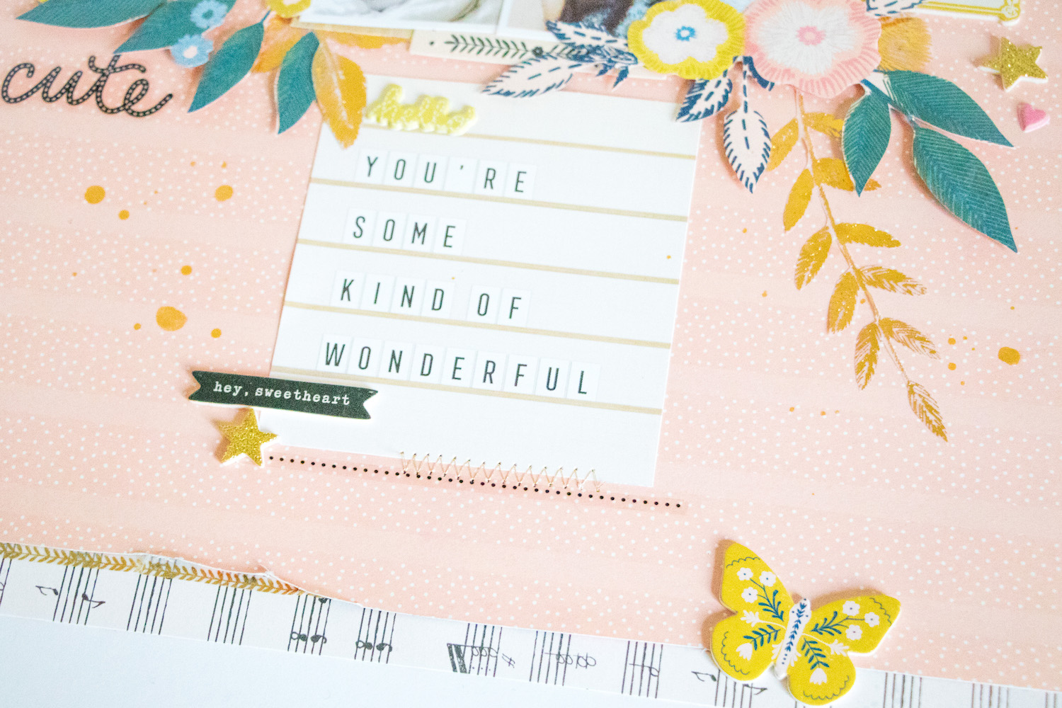 Some Kind of Wonderful by ScatteredConfetti. // #scrapooking #cratepaper #maggieholmes