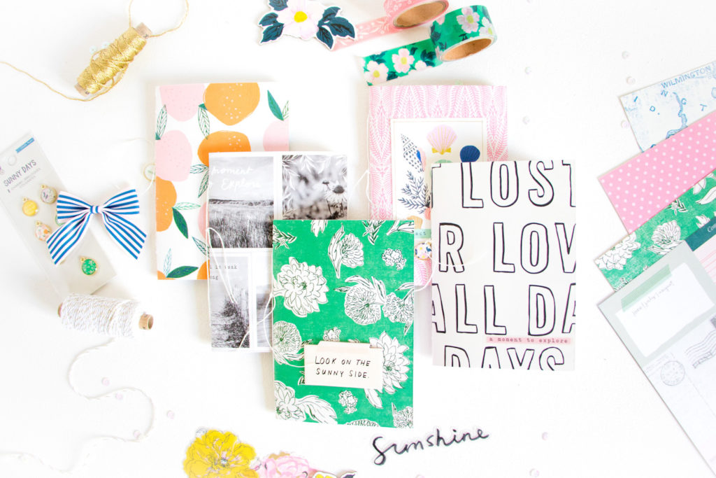 DIY Notebooks with Case by ScatteredConfetti. // #scrapbooking #cratepaper #maggieholmes