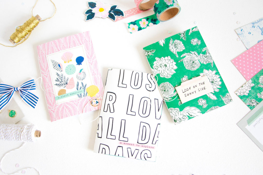 DIY Notebooks with Case by ScatteredConfetti. // #scrapbooking #cratepaper #maggieholmes