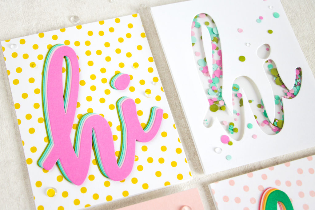 Cards by ScatteredConfetti for The Stamp Market // #scrapbooking #cardmaking